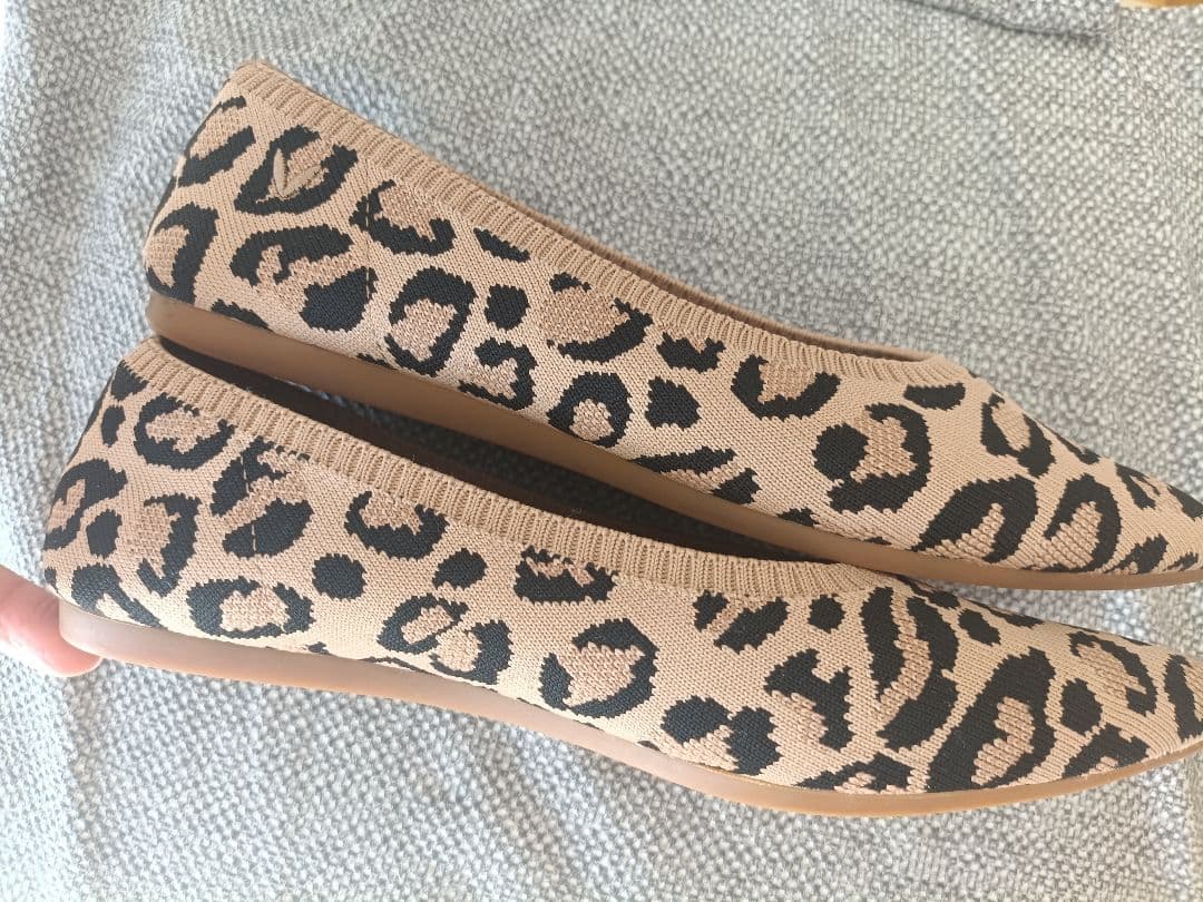 ☆美品☆VIVAIA ビバイアヒョウ柄 フラットシューズ 36.5