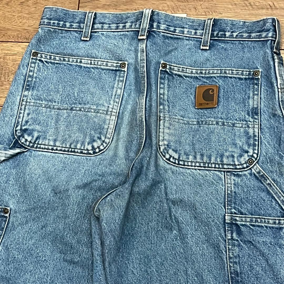 90s Carhartt ダブルニーペインターパンツ デニム　カーハート32