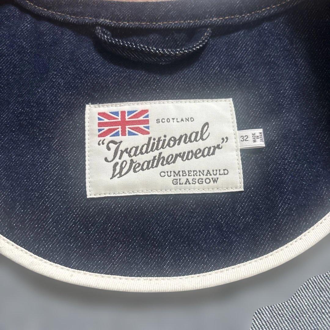 トラディショナルウェザーウェア ARKLEY A-LINE DENIM