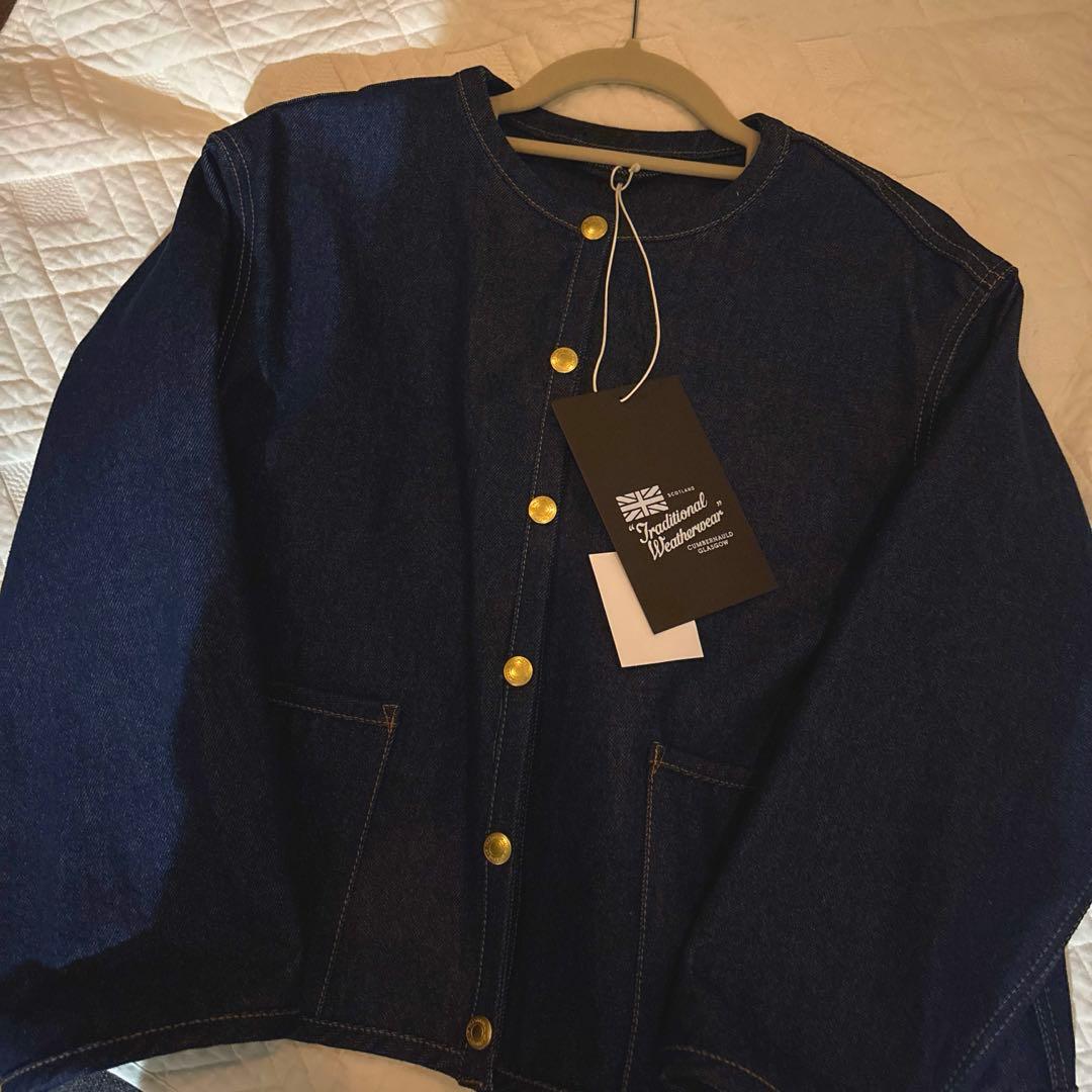 トラディショナルウェザーウェア ARKLEY A-LINE DENIM