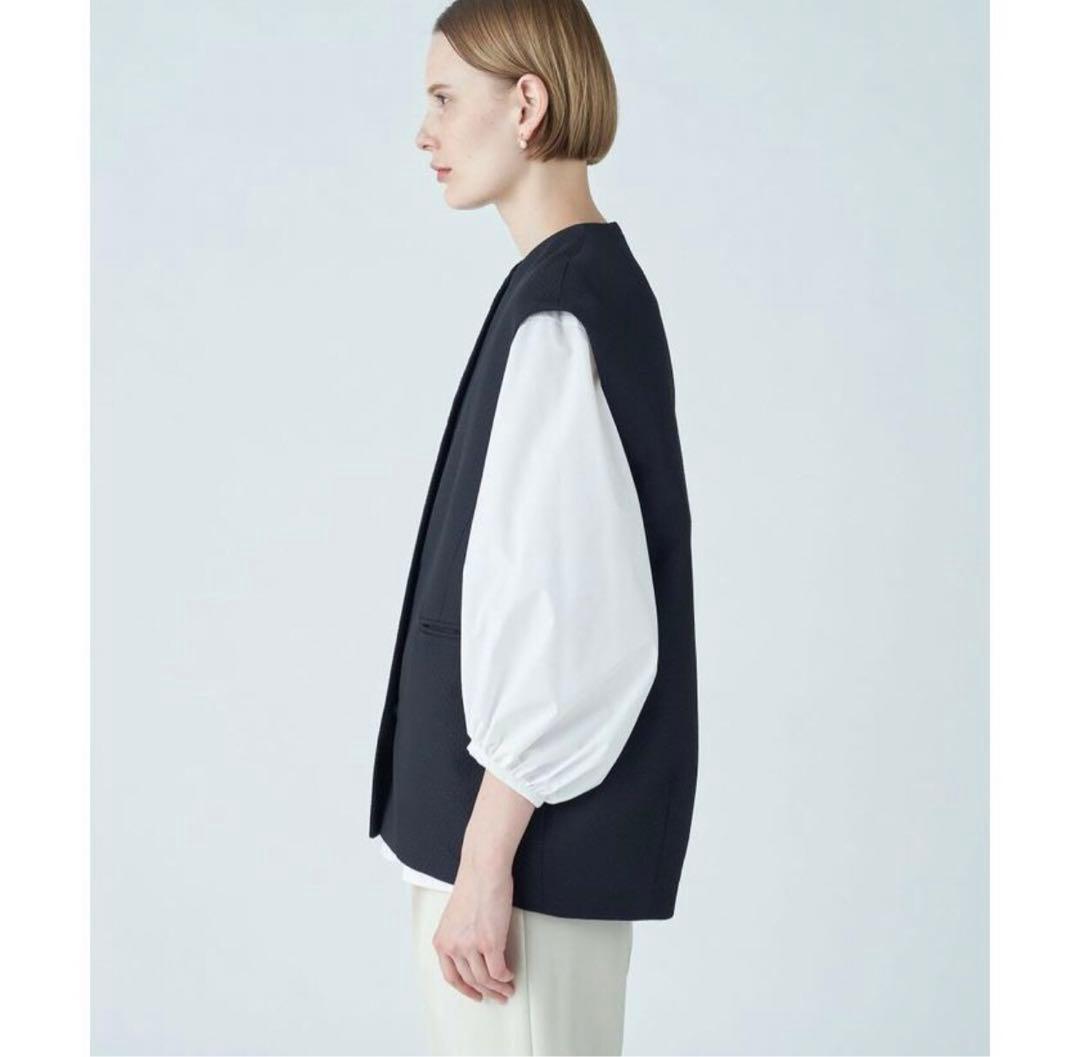 ★新品★ ピンドットマトラッセ コクーンジレ　トゥモローランド