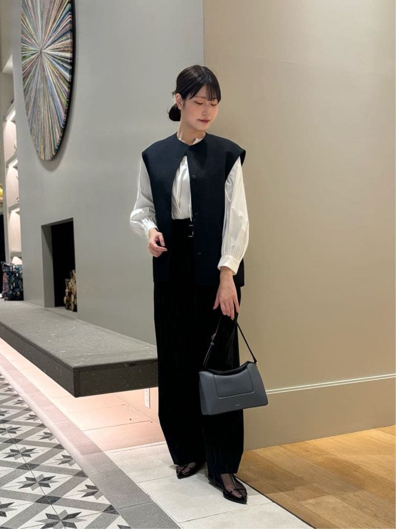 ★新品★ ピンドットマトラッセ コクーンジレ　トゥモローランド