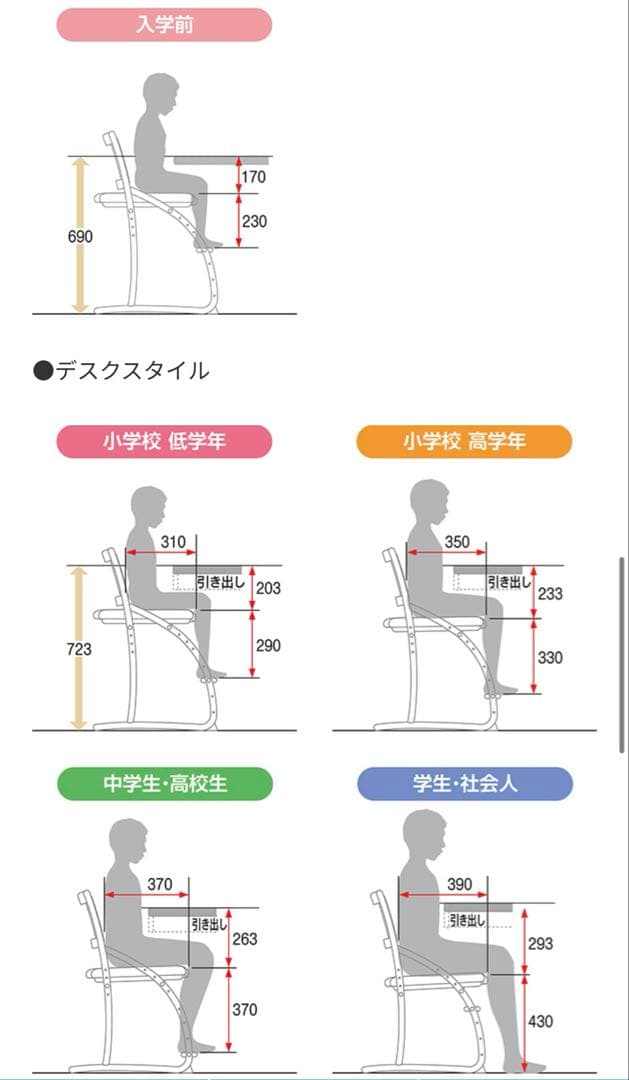 カリモク家具アイボリー 学習椅子 クレシェ デスクチェア XT2401