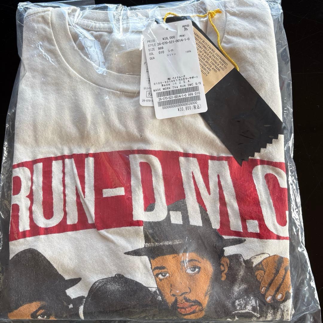 メイドウォーン The RUN DMC ショートス リーブTシャツ