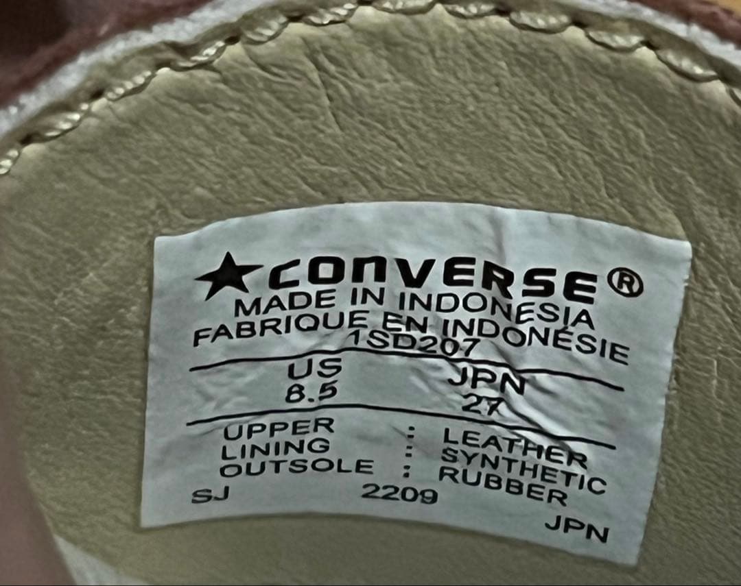 【セール中】converse×toyahoriuchiコンバース　トウヤホリウチ