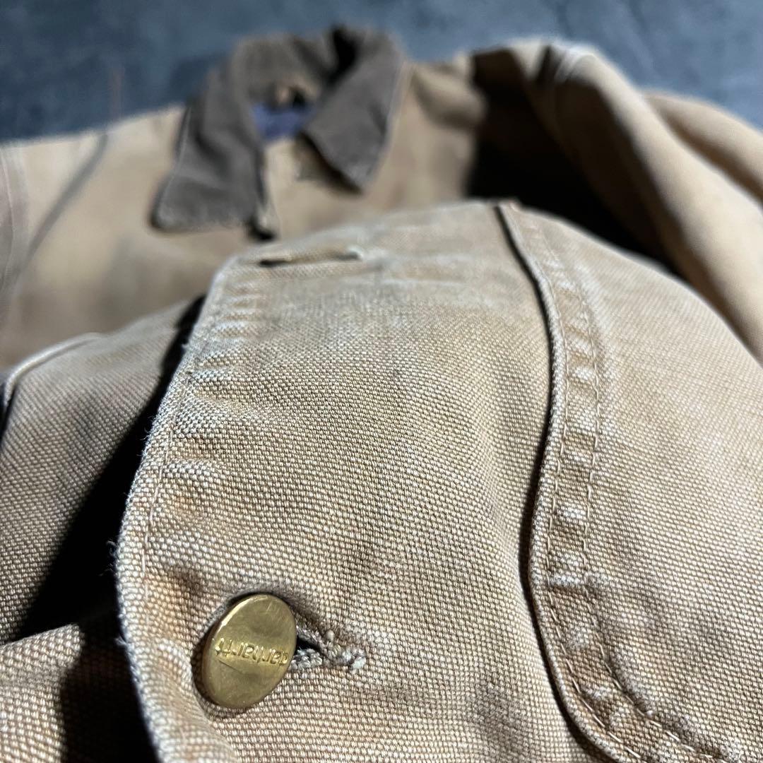 60s vintage Carhartt USA製 チョアコート ブラウン 36