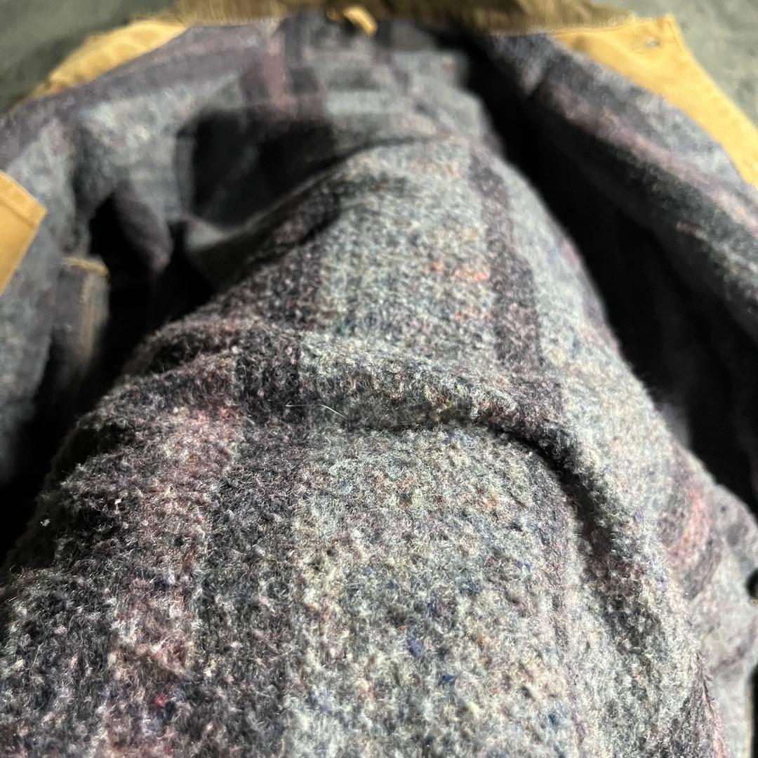 60s vintage Carhartt USA製 チョアコート ブラウン 36
