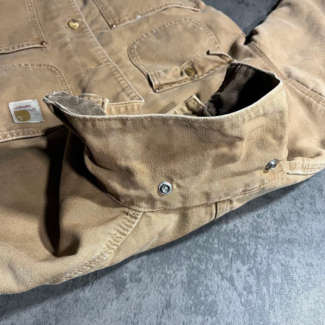 60s vintage Carhartt USA製 チョアコート ブラウン 36
