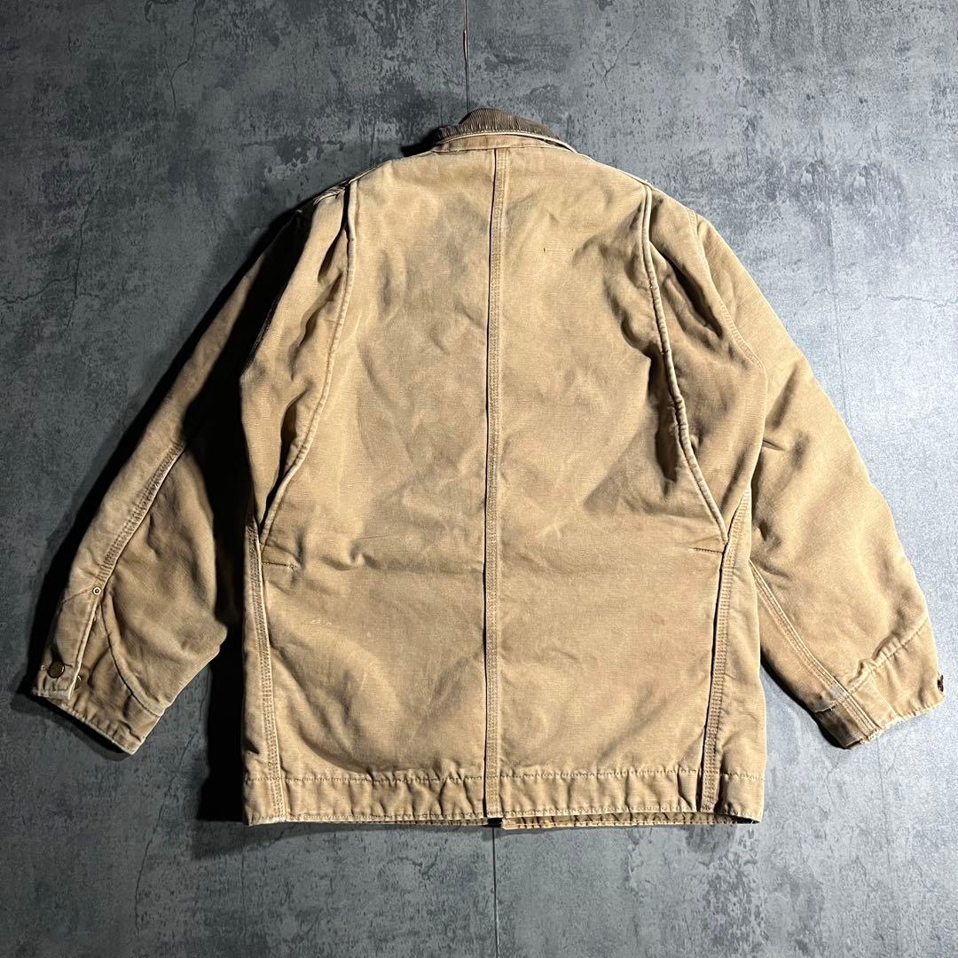 60s vintage Carhartt USA製 チョアコート ブラウン 36