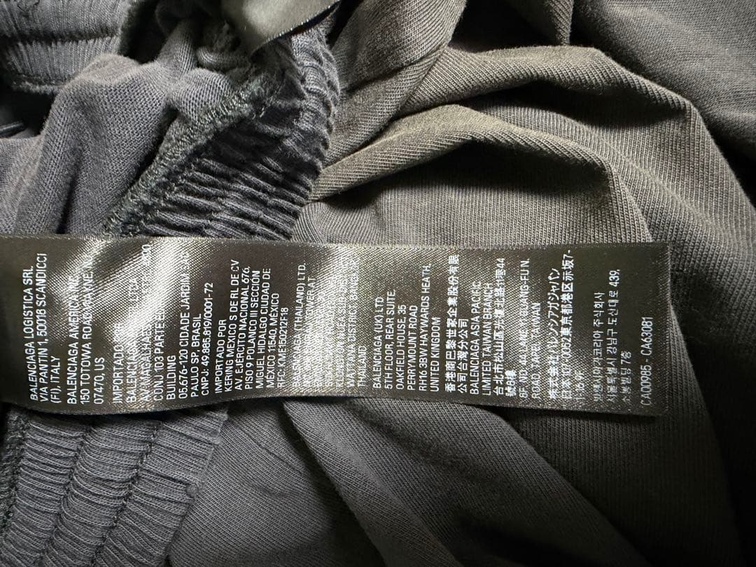 【BALENCIAGA】Large Shorts Sサイズ