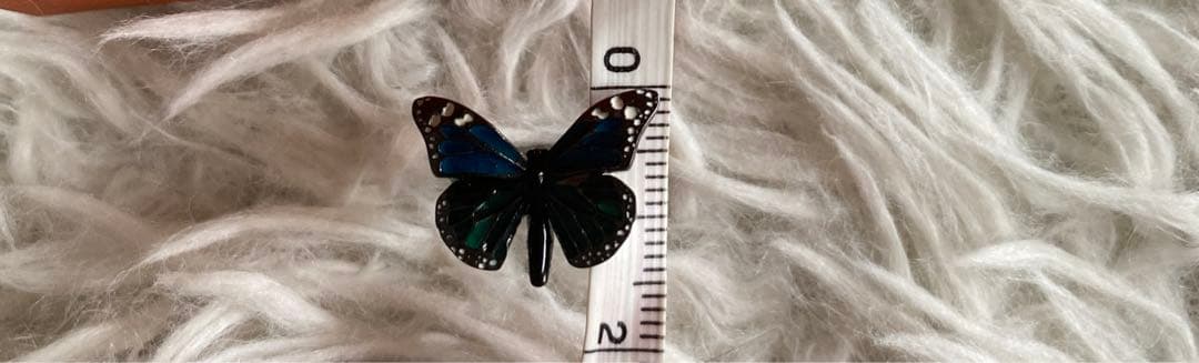 美品　SIMONCARTER/サイモンカーター　カフス　蝶