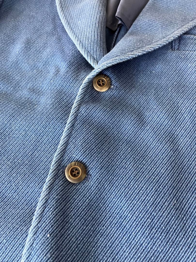 ランバン　デニムスーツセット（ジャケット・ベスト・パンツ）