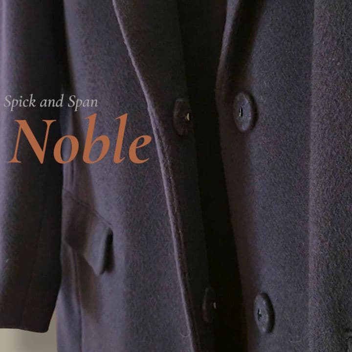 【Noble】Wコクーンチェスターコート