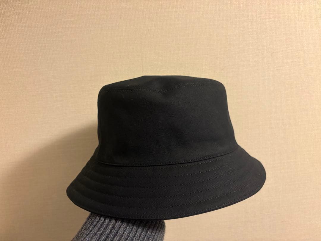 美品　HERMES エルメス　バケットハット　フレッド　エイチストライプ　60