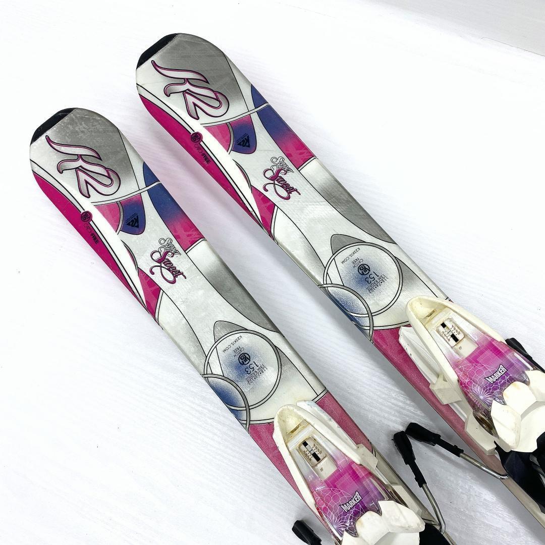 K2 レディース スキー セット 153 24-24.5cm オールラウンド 板