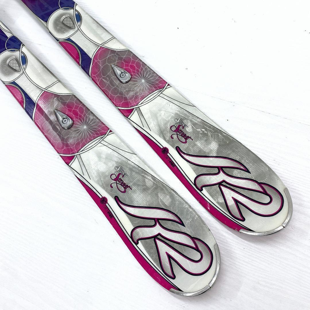 K2 レディース スキー セット 153 24-24.5cm オールラウンド 板