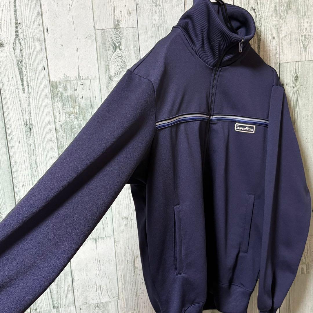 【※希少】ミズノ MIZUNO★刺繍ロゴ スリーライン トラックジャケット L