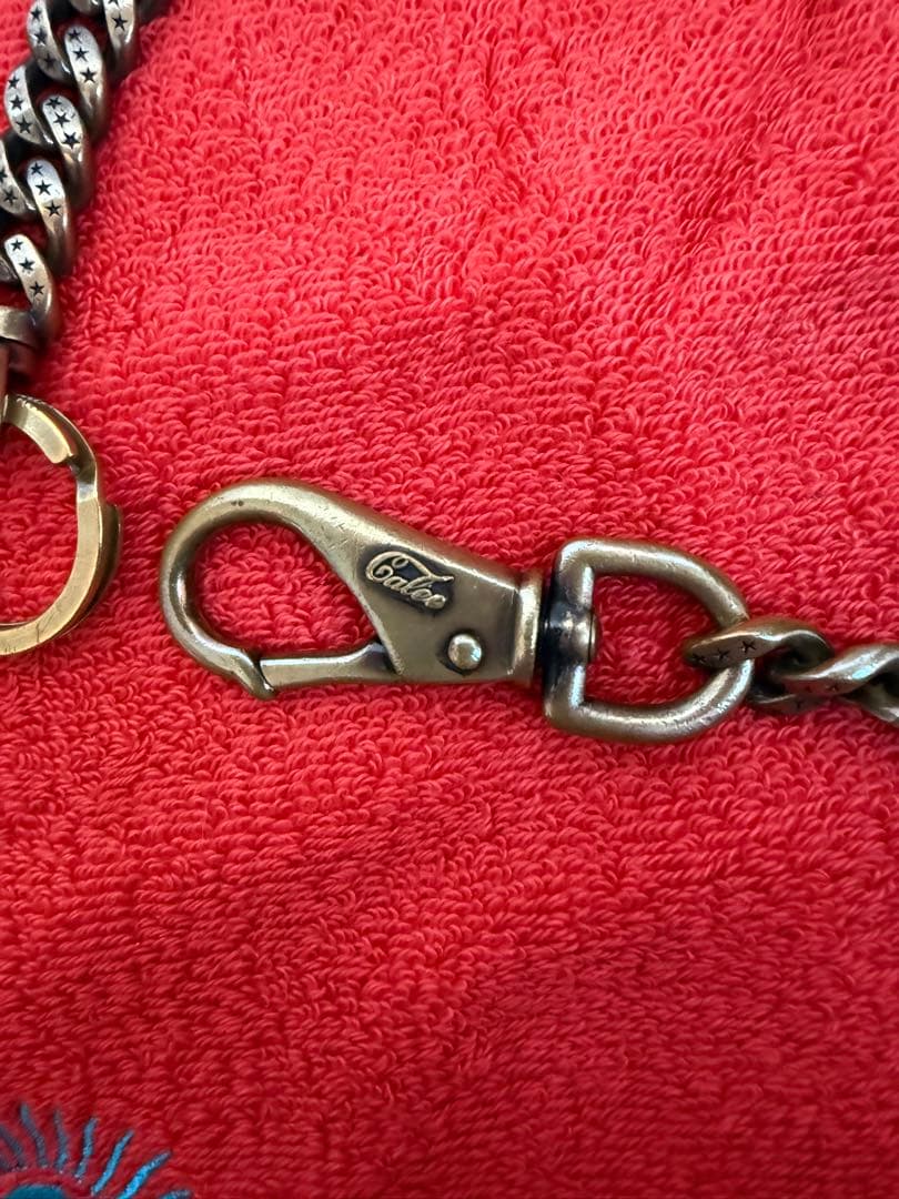 calee ウォレットチェーン　CALEE キャリー　真鍮