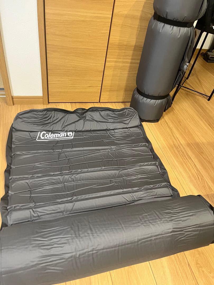 コールマンエアーマットインフレーターマット エアーベッド収納ケース付シングル2点