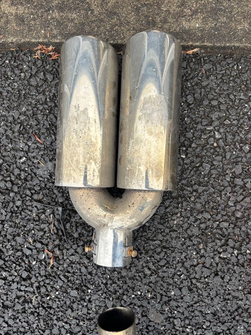 20クラウン 中間リアストレートマフラー 4