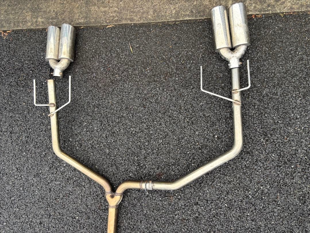 20クラウン 中間リアストレートマフラー 4