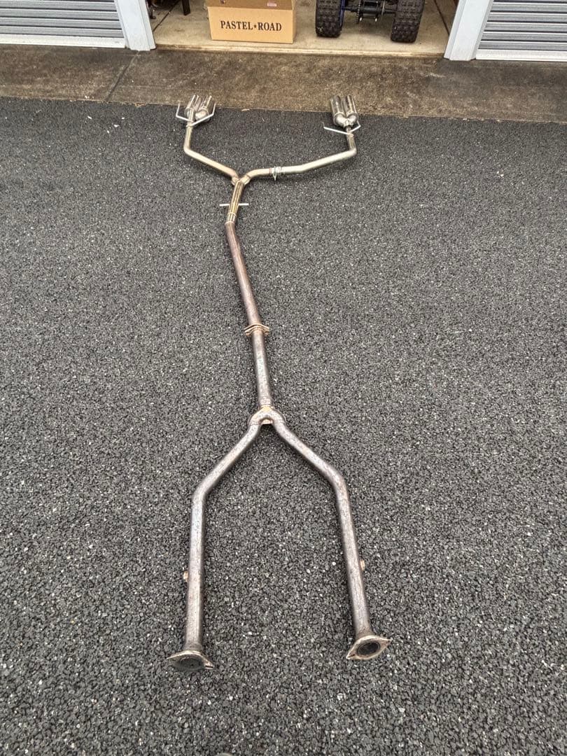 20クラウン 中間リアストレートマフラー 4