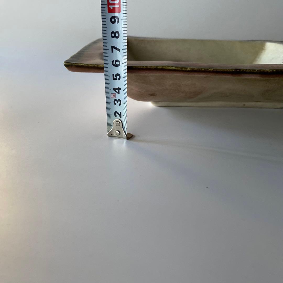 李朝 大皿 角皿 鉄砂文様 飾り皿