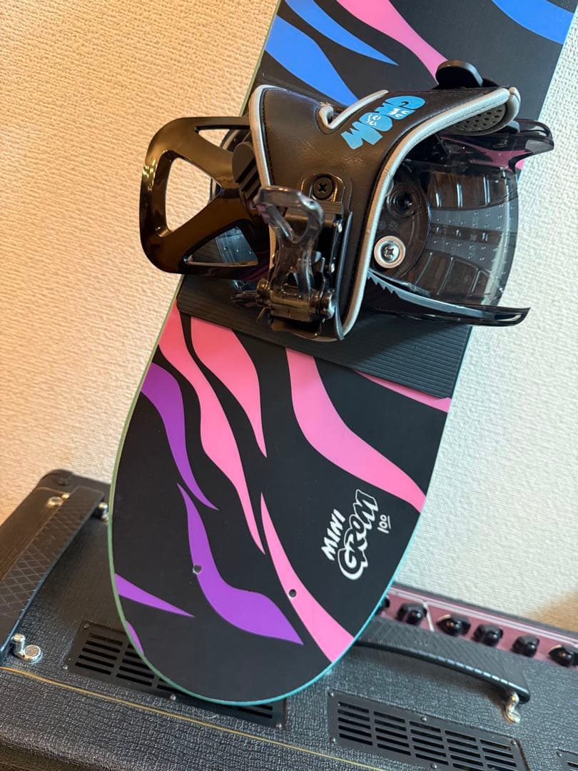Burton ビンディング付き　バートン ミニグロム キッズ　スノーボード100