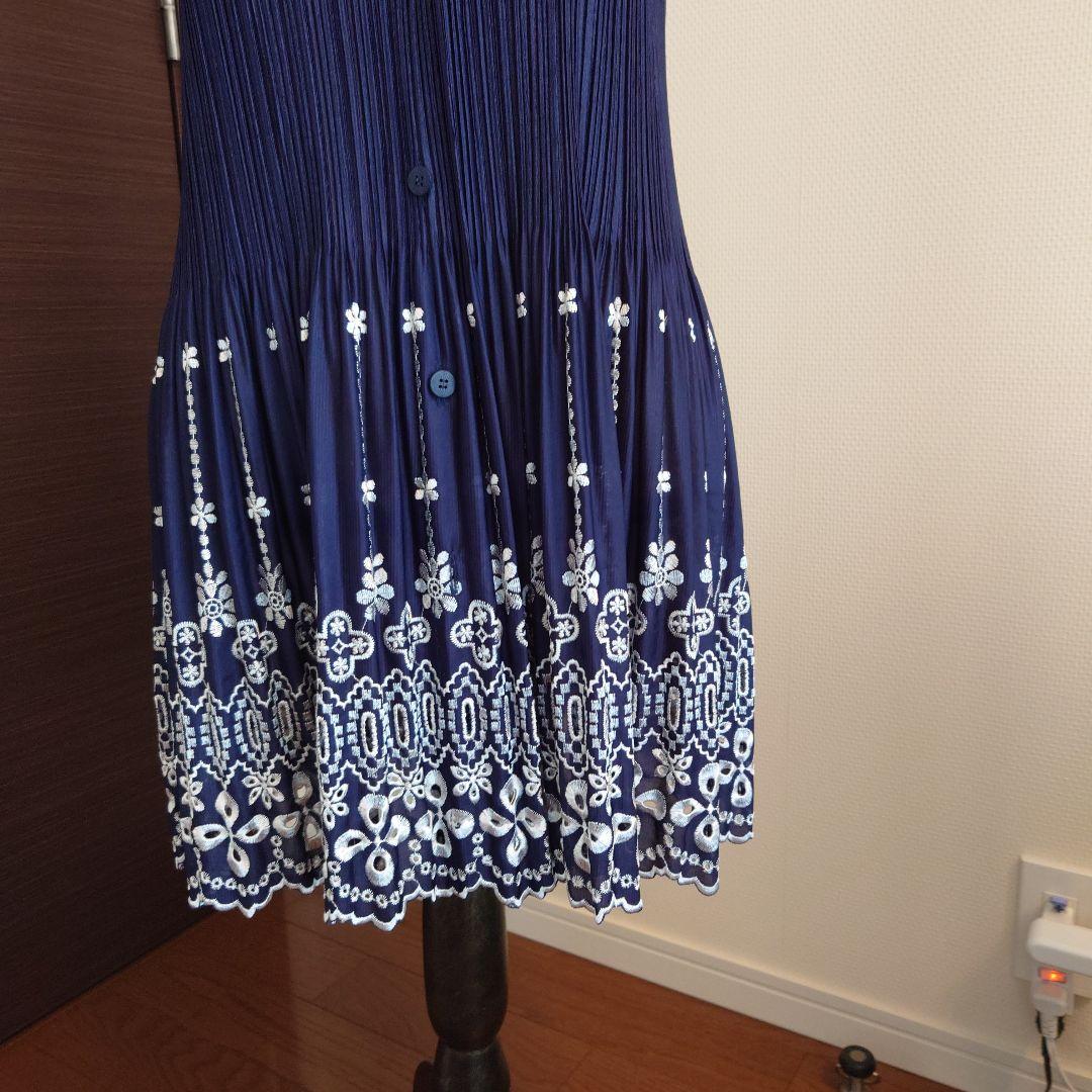 プリーツプリーズ　 ノースリーブ チュニック