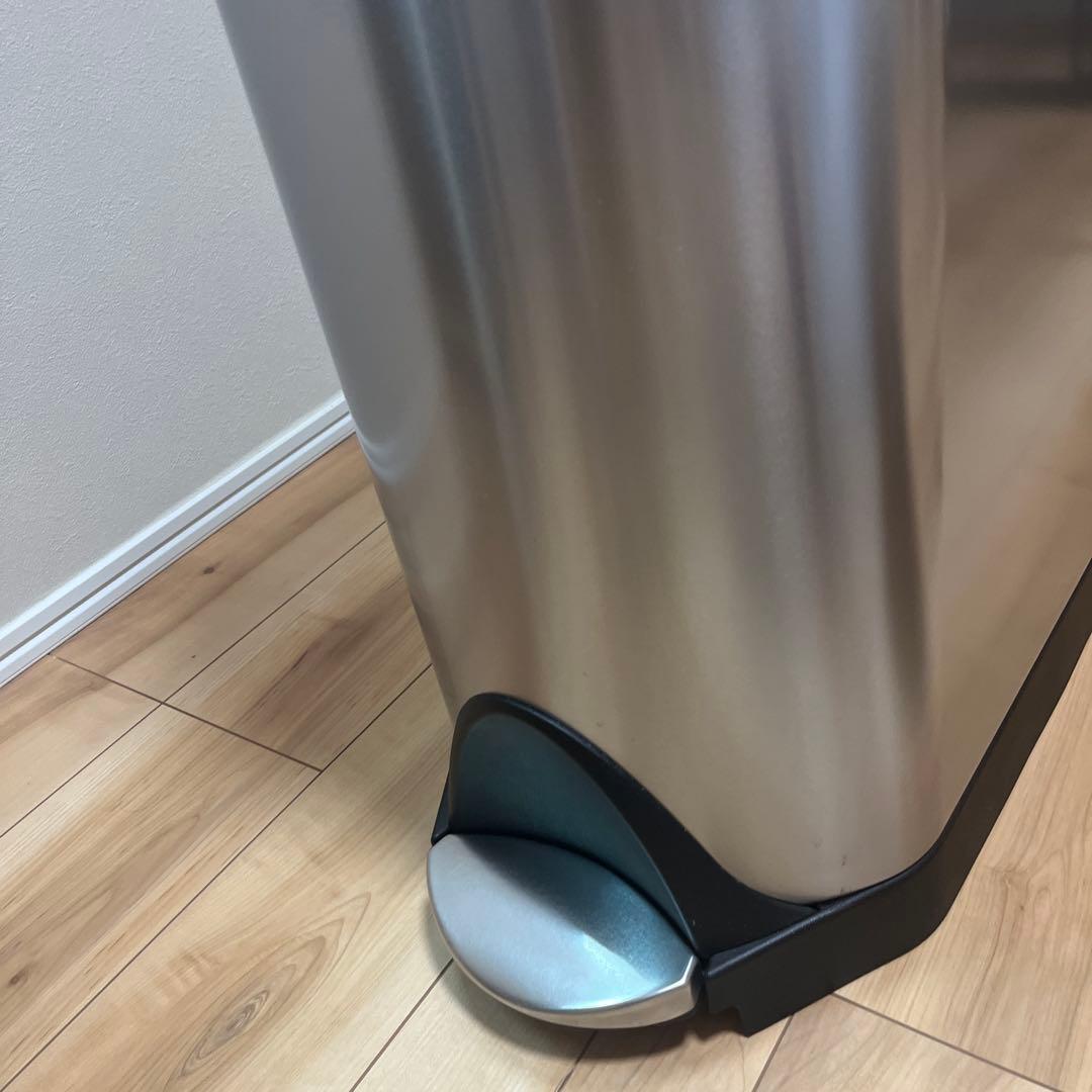 【美品】シンプルヒューマン バタフライステップカン 40L ゴミ箱　分別