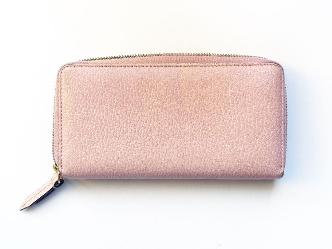 【GUCCI グッチ】ラウンドファスナー 長財布 GGプチマーモント