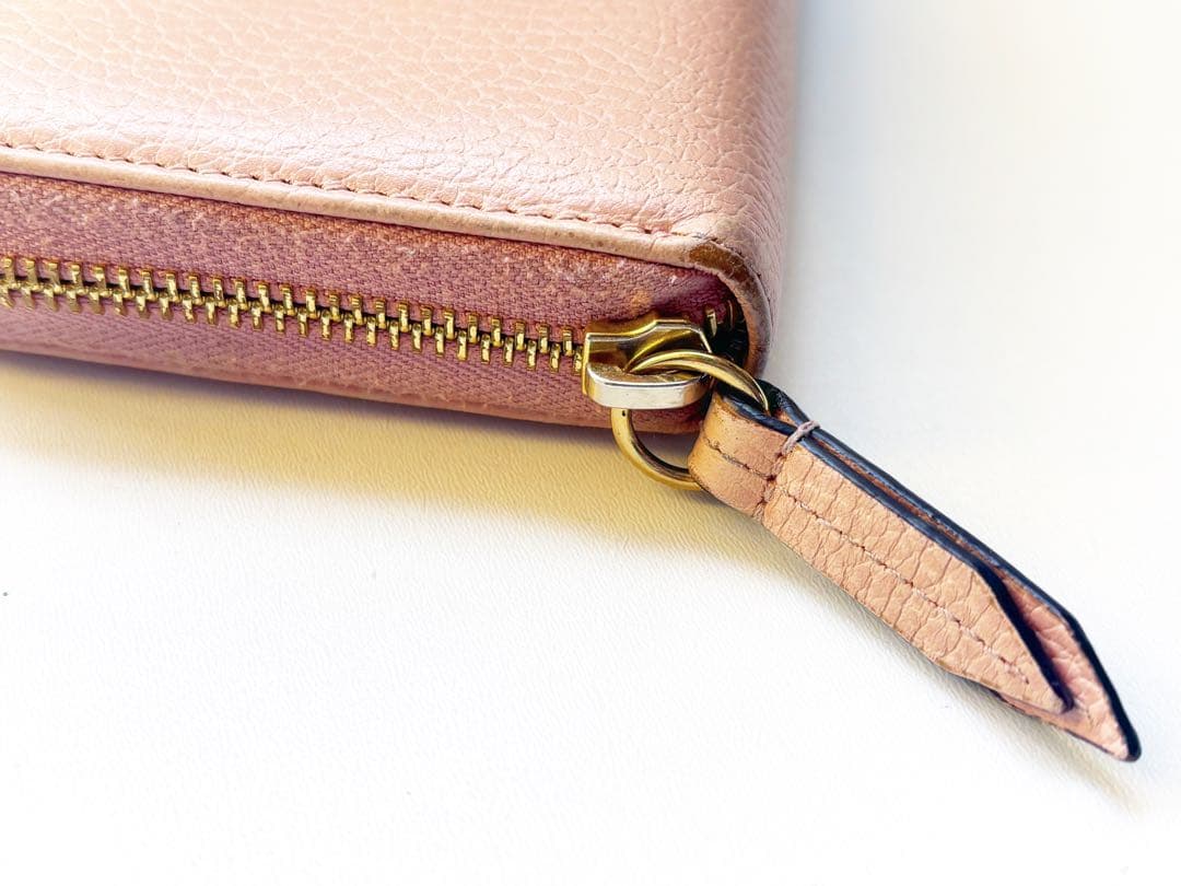 【GUCCI グッチ】ラウンドファスナー 長財布 GGプチマーモント