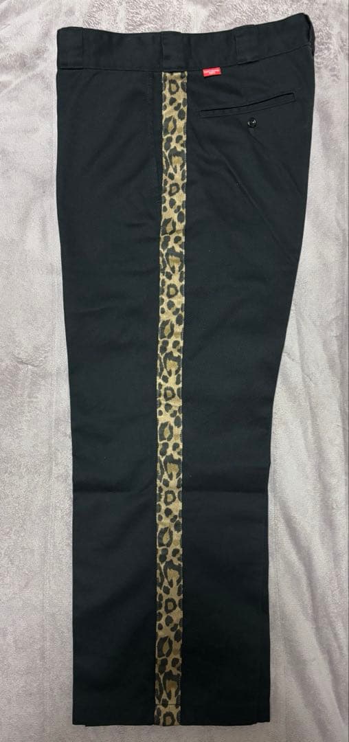 パンティドロッパー ディッキーズ コラボ ラインワークパンツ レオパード