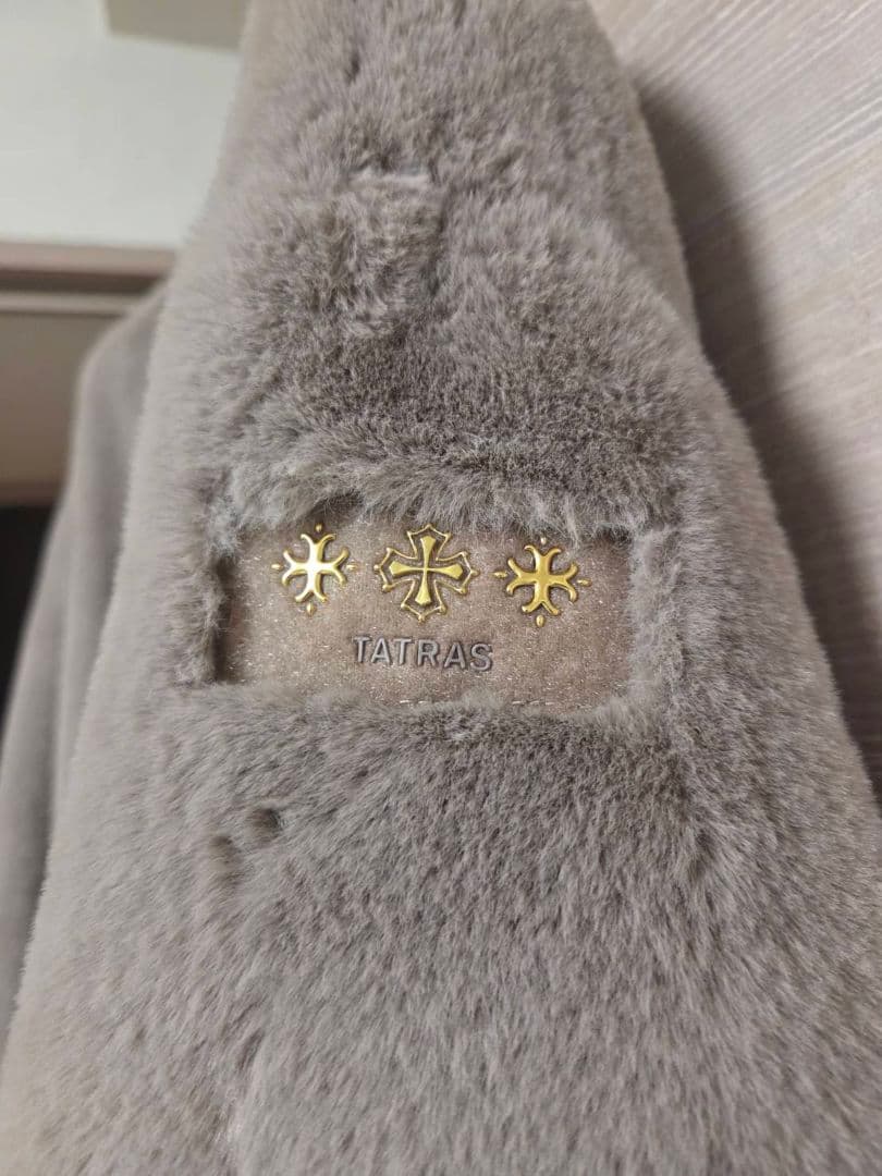 【美品】TATRAS ファーコート　Mサイズ