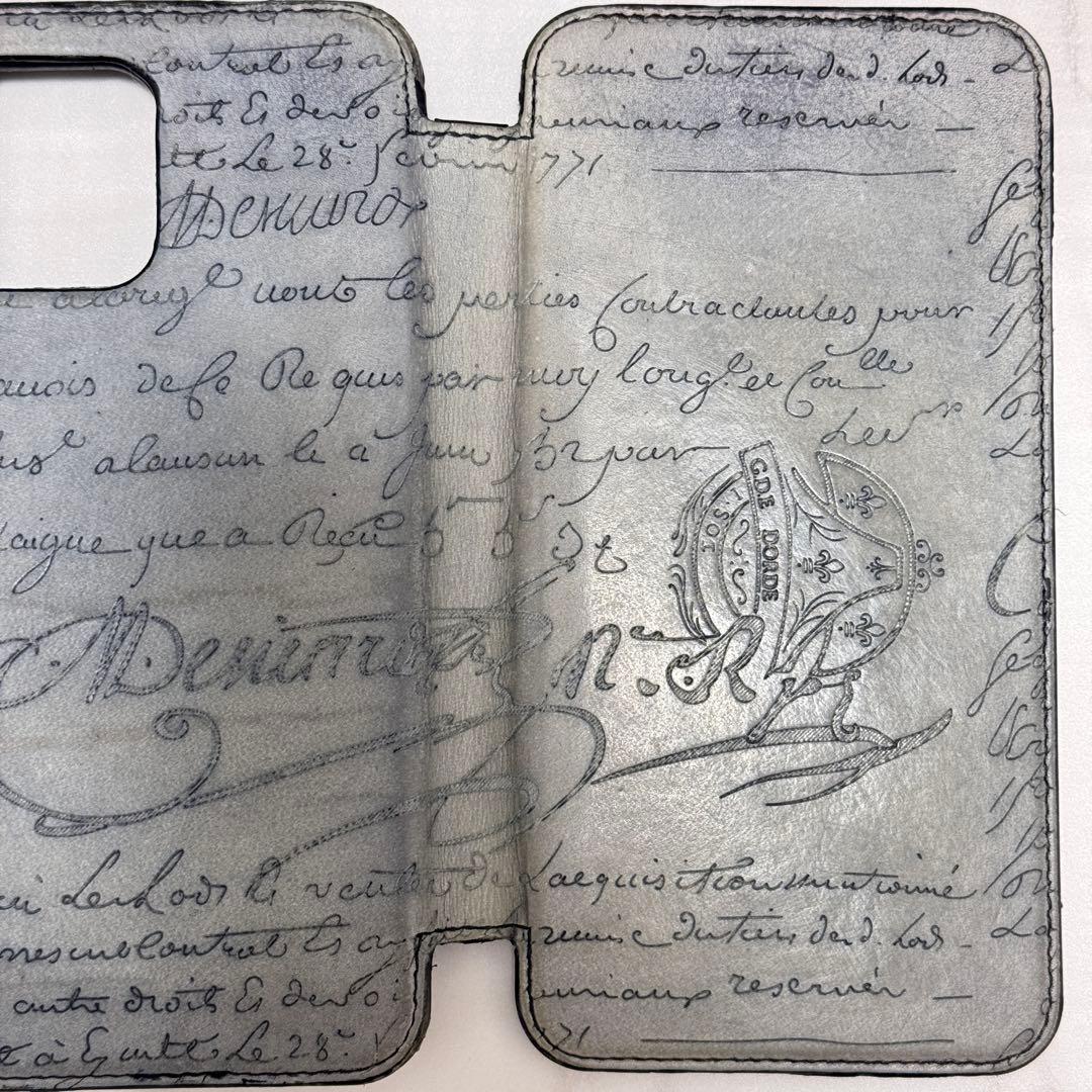 ベルルッティx ネイティブユニオン iPhone13 pro max ケース 革