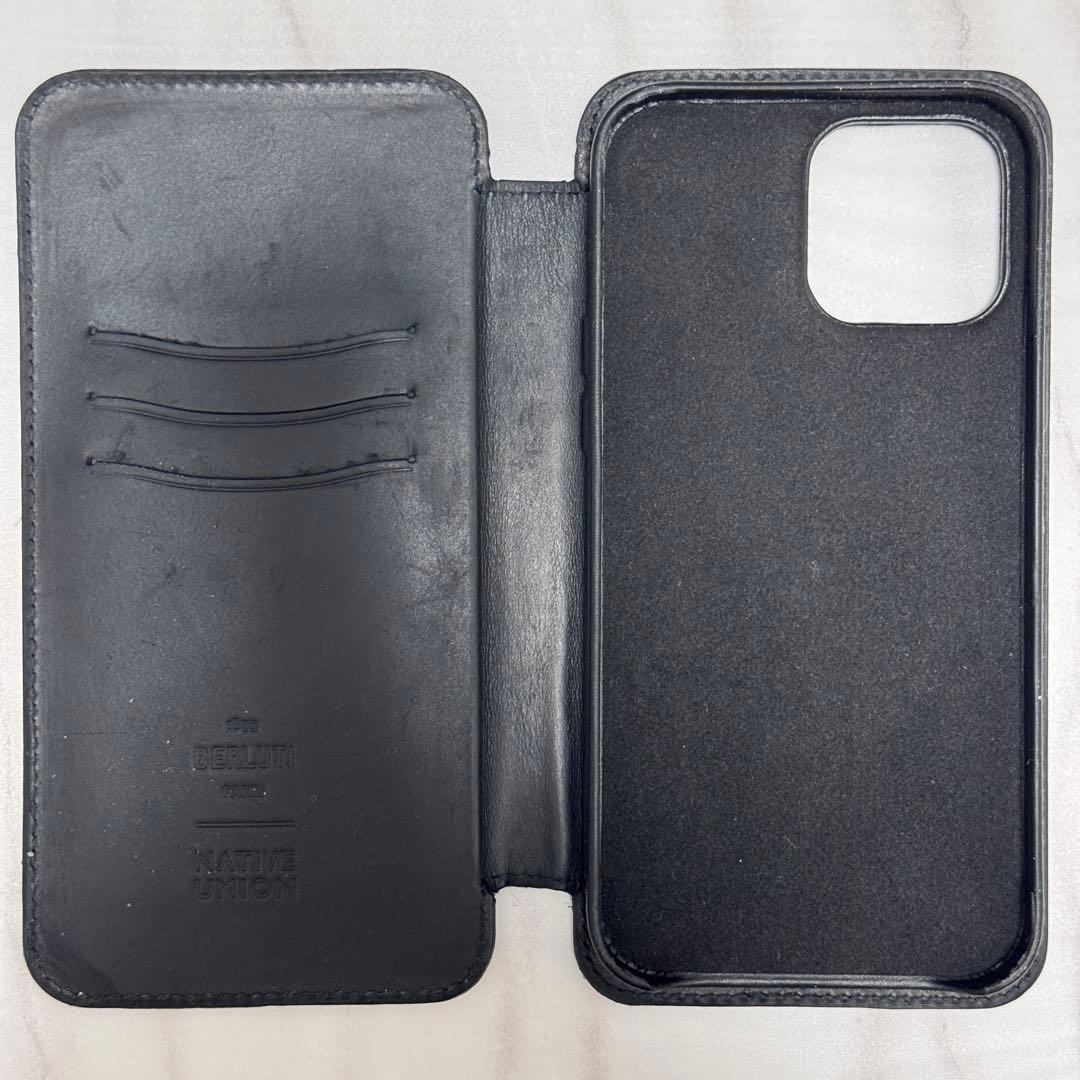 ベルルッティx ネイティブユニオン iPhone13 pro max ケース 革