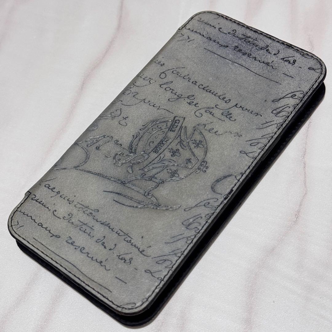 ベルルッティx ネイティブユニオン iPhone13 pro max ケース 革