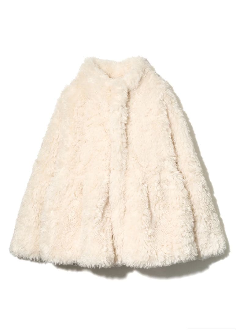 ジャケット・アウター NOTREemor wave silhouette fluffy coat