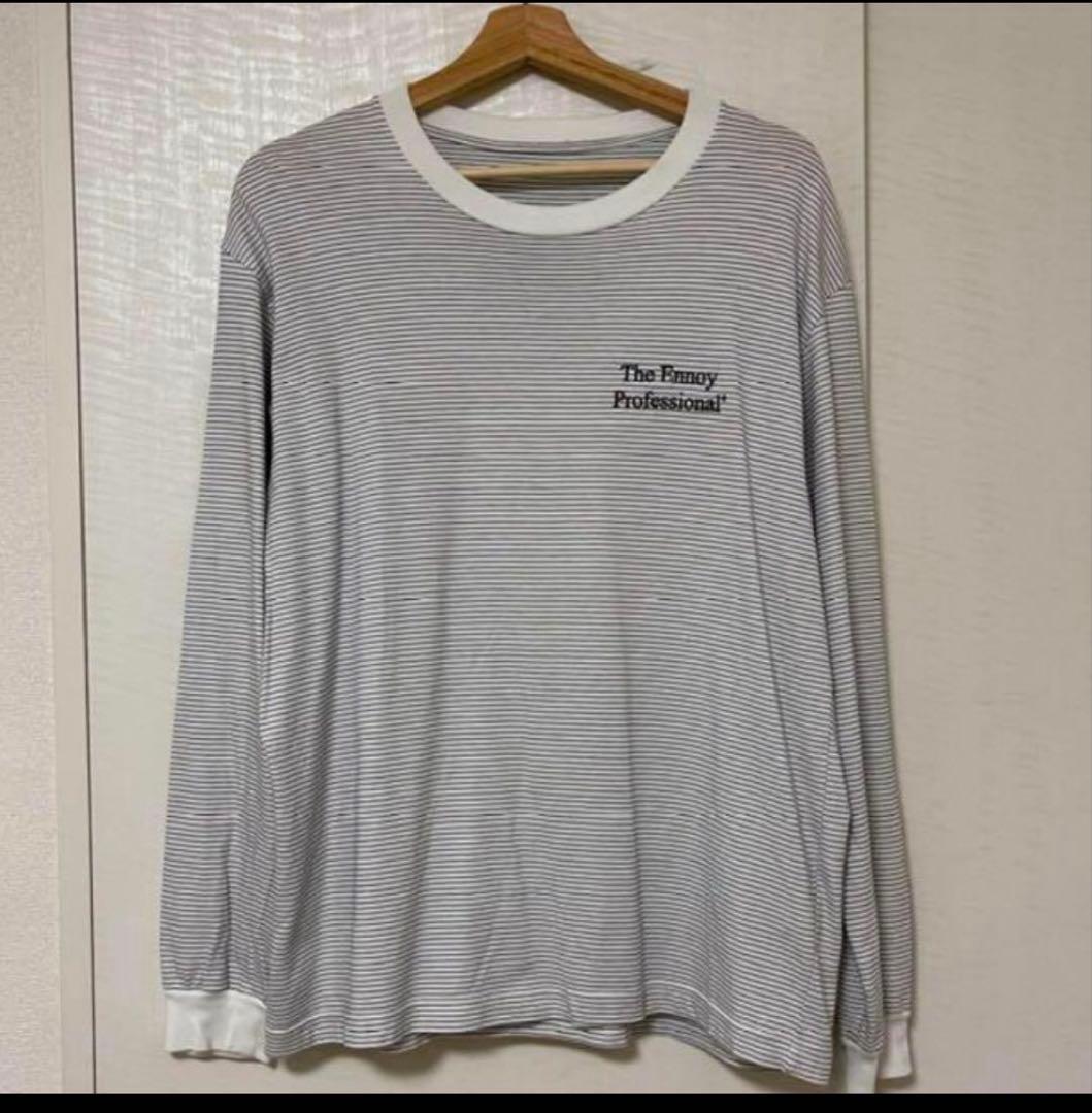 ennoy エンノイ　ボーダー ロンT