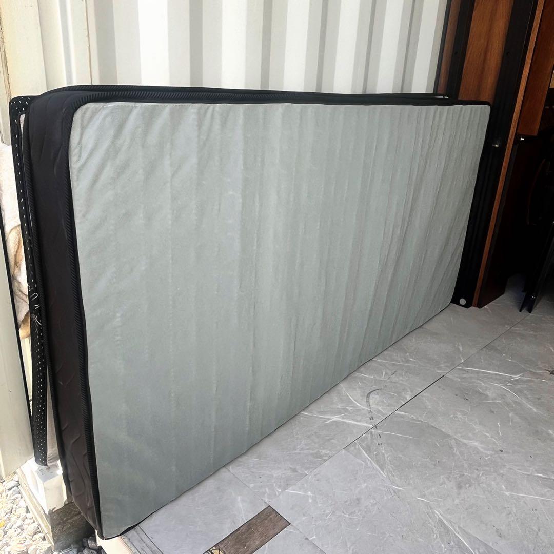 取付無料！ゴクミン プレミアム高反発マットレス&ブラックシングルマットレス