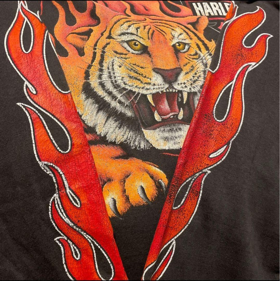 HARLEY希少FlameTiger90s美しいリアルフェードこれこそ本物です！