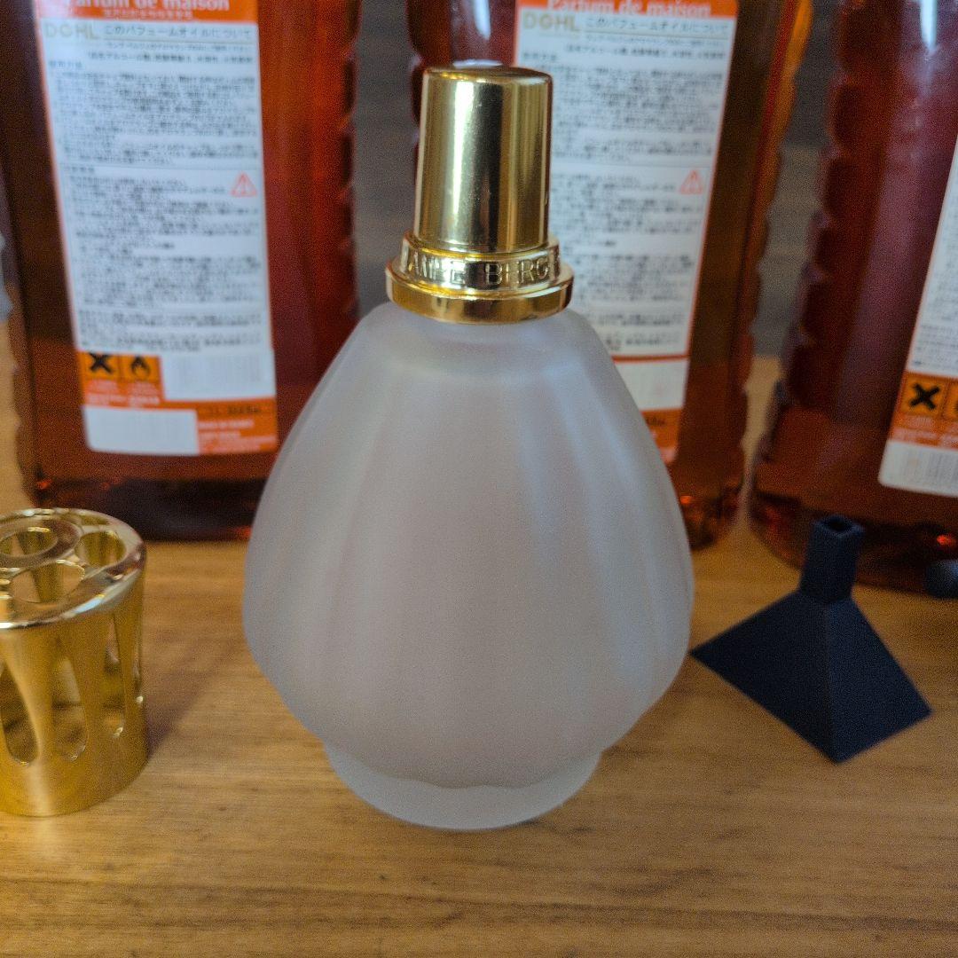 新品　ランプベルジェ アロマオイル ヒナギク　ヌートレ　サンタル　3本セット