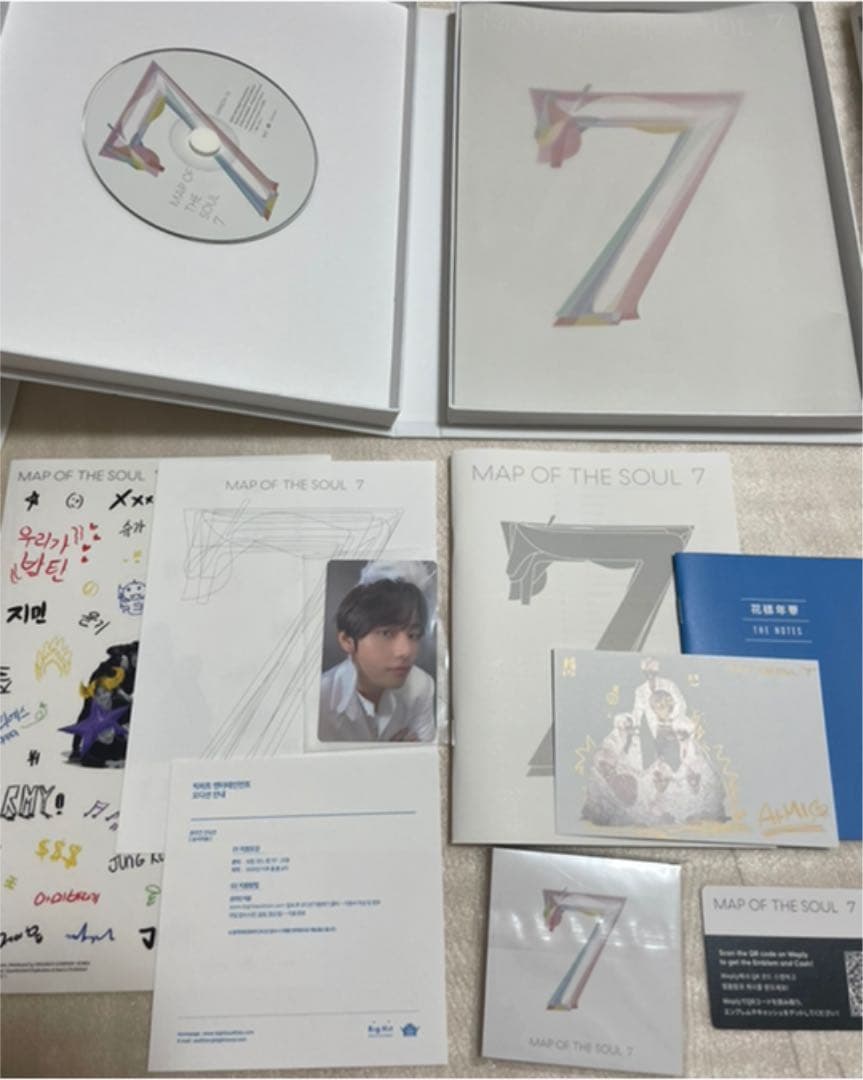 BTS MAP OF THE SOUL 7 4形態 テテ　テヒョン　トレカ