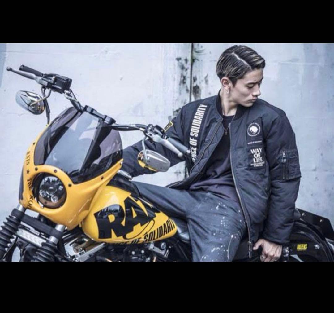 F*a様 新品未使用RATSラッツMA-1 PATCH 超希少 Ｍ　キムタク着