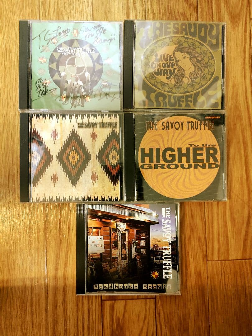 the savoytruffle メンバー全員サイン入りCD セット