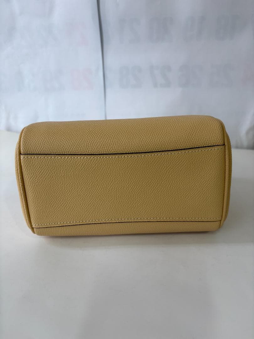 ほぼ未使用　コーチ ミニ ローアン ショルダーバッグ 2way PVC ホワイト