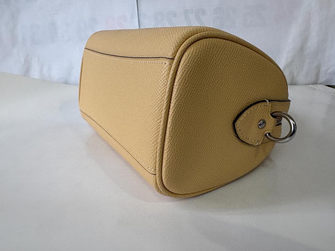 ほぼ未使用　コーチ ミニ ローアン ショルダーバッグ 2way PVC ホワイト