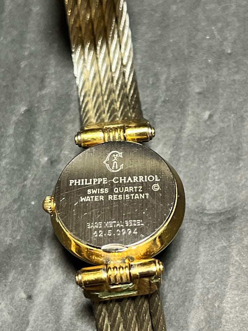 ★超美品！フィリップシャリオール レディース腕時計　動作良好