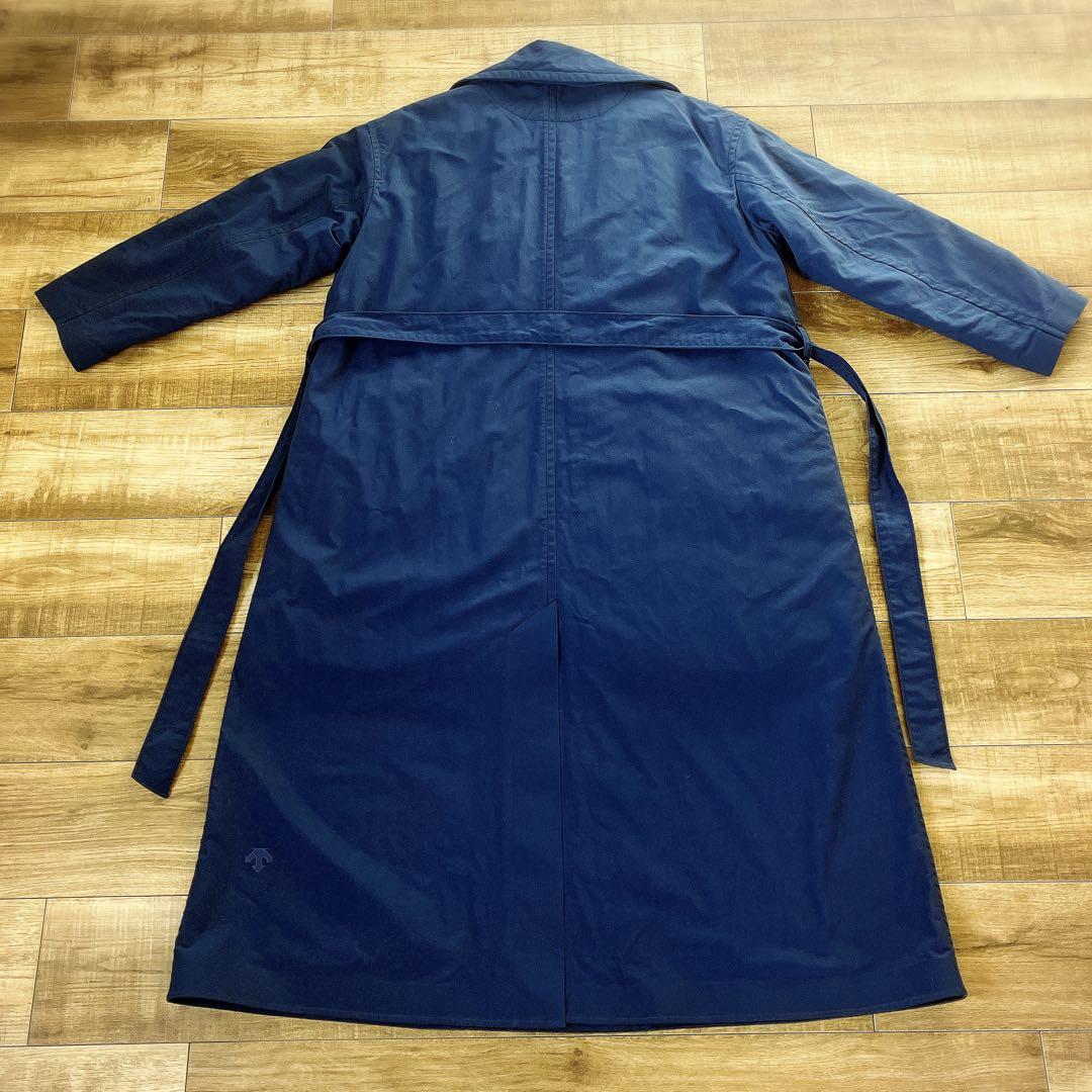 プランテーション × DESCENTE 3WAYロングコート M ネイビー