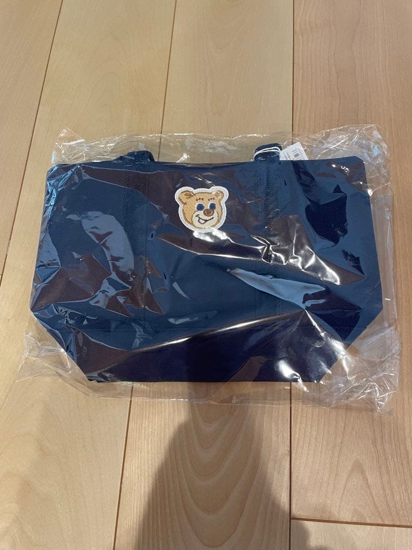 ラブラリーバイフェイラー♡オールドテディ　ワッペントート(小)ネイビー